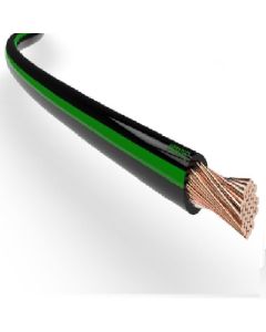 Thin Wall Cable Black Dark Green Trace 1.0mm²