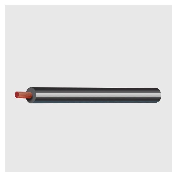 Thin Wall Cable Black White Trace 1.0mm²