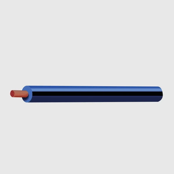 Thin Wall Cable Blue Black Trace 0.5mm²