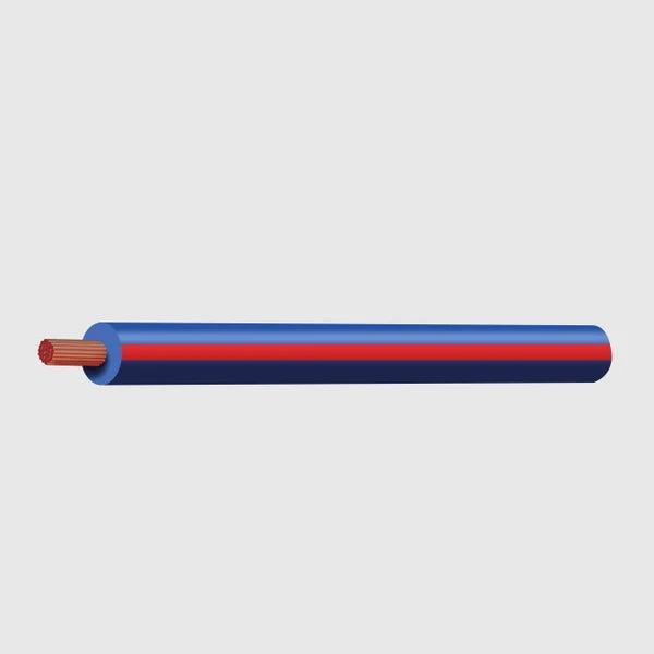 Thin Wall Cable Blue Red Trace 2.0mm²