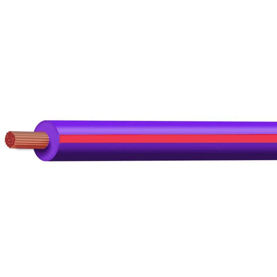 Thin Wall Cable Purple Red Trace 0.5mm²
