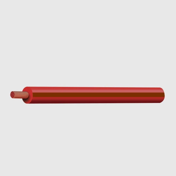Thin Wall Cable Red Brown Trace 1.0mm²