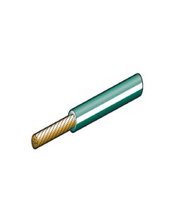 Thin Wall Cable White Dark Green Trace 1.0mm²