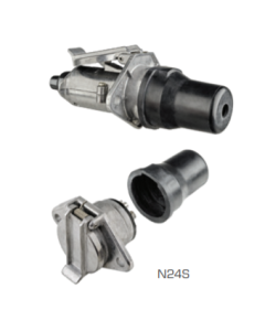Trailer Connectors Truck 24V Receptacle 7 Pin Metal