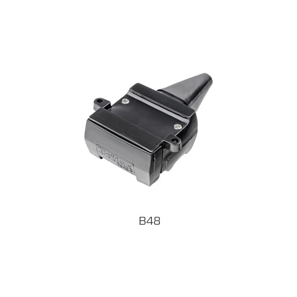 Trailer Plug 12 Pin Receptacle Plastic