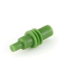 Weatherproof Fuse Panel Cavity Plug Green