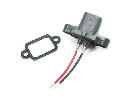 2 pin flange mount recepticle sealed with tails